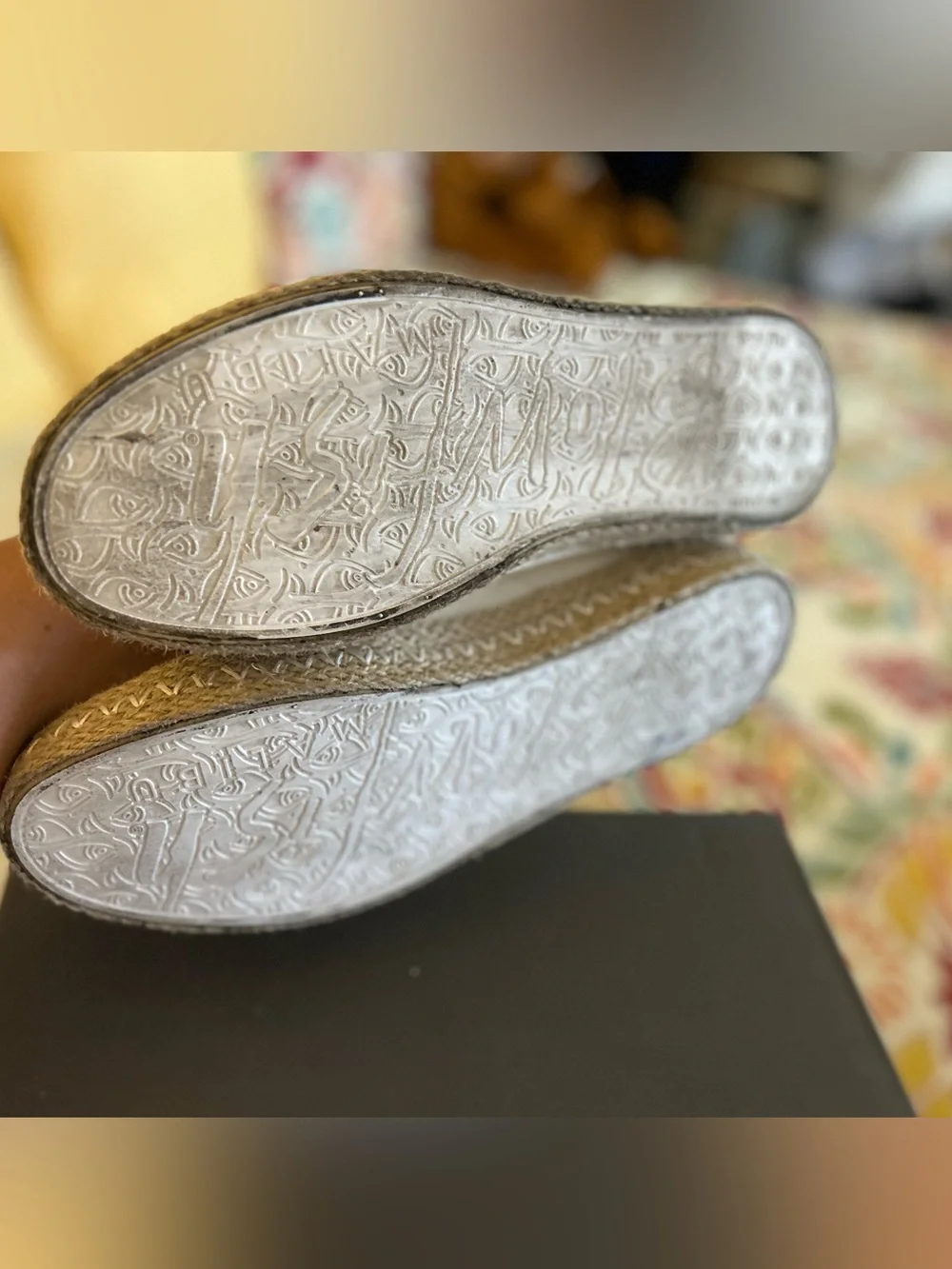 Blowfish Malibu Cream Canvas Espadrille Sneakers with Jute Sole